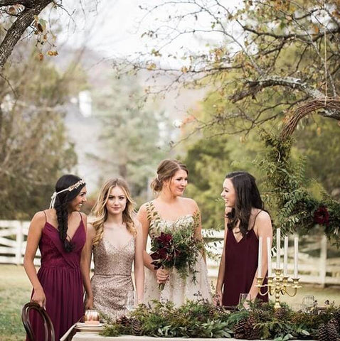 Male Bridesmaid Wears Dress